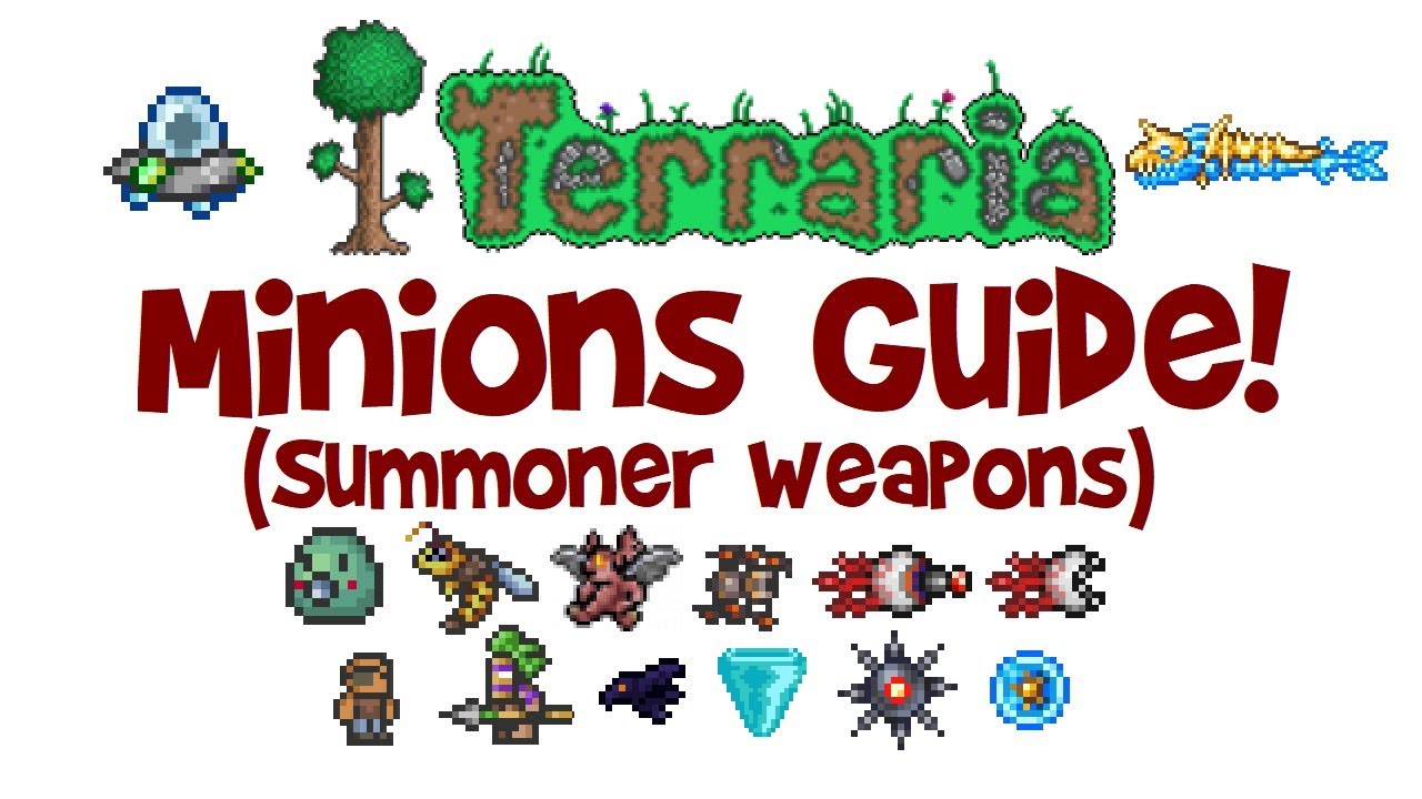 Terraria Minions Guide! ALL Weapons/Minion Summoning Staffs! (Best, How Get) - YouTube