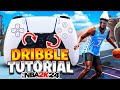 THE BEST DRIBBLE TUTORIAL FOR BEGINNERS in NBA 2K24! BEST DRIBBLE MOVES &amp; FASTEST COMBOS in NBA2K24!