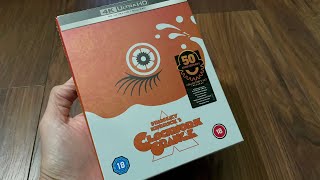 Clockwork Orange 4k UltraHD Blu-ray Steelbook Ultimate Collector's Edition (Zavvi exc.) unboxing