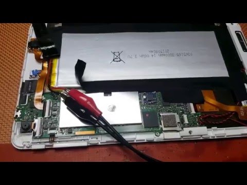 Casper Via Tab Tablet Batarya Şoklama Ve Açılım - Battery Shock - Disassemby - Repair