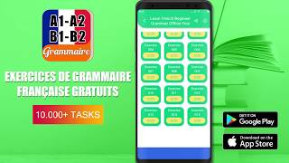 10.000+ Exercices de grammaire française screenshot 2