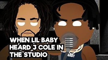When Lil Baby heard J Cole in the Studio | DragonFlow Z Episode 0