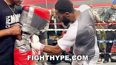 JARON ENNIS SHOWS SPENCE & CRAWFORD SWITCH-HITTING...