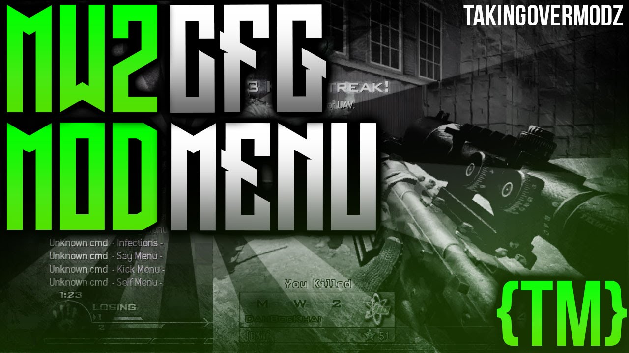 [Tutorial] MW2 CFG Mod Menu (W/V2) - YouTube