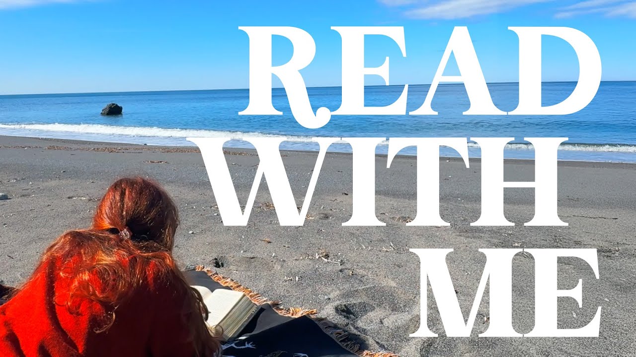 Read with me 📚 1 hour + sea sound  🌊
