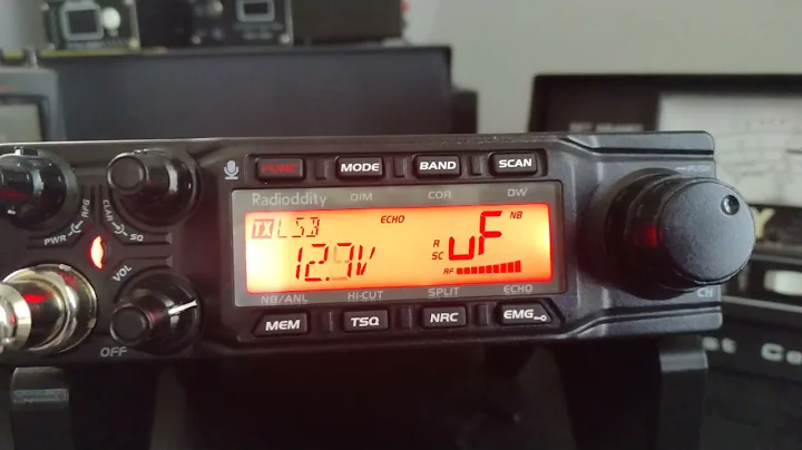 Radioddity QT80 -ON THE AIR-14AT369 Alain in France, UDX 3030 Glenn in Scottsdale, SSB skip