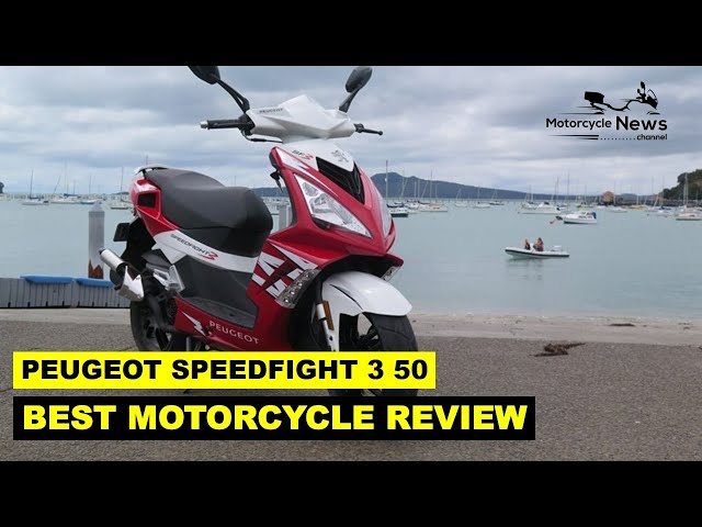 PEUGEOT SPEEDFIGHT 3 50 BEST MOTORCYCLE REVIEW more iconic and successful -