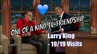 Larry King  Speaks about Jimmy Hoffa at minute 57:00  19/19 Visits In Chron. Order [HQ]