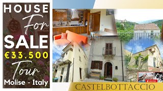 Inexpensive stone house with panoramic view | Molise, Italy Property for sale. Virtual Tour Italian