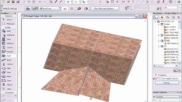 TUTORIAL ARCHICAD - Roof Join 1