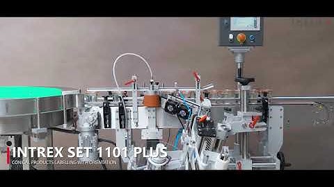 Intrex SET 1101 PLUS – conical products labelling