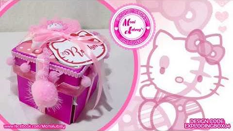 Hello Kitty Theme Exploding Gift Box (Small)