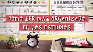 TIPS DE ORGANIZACIÓN PARA ESTUDIANTES (1)   CÓMO SER MÁS ORGANIZADO EN LOS ESTUDIOS (Y EN LA VIDA)