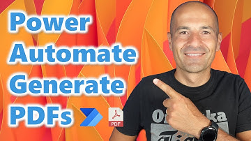 📄How to create a PDF file with Power Automate [FLOW]