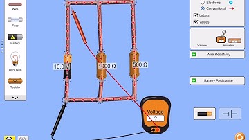 PhET parallel circuits