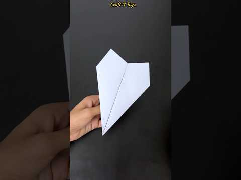 The World longest paper plane, make paper plane 🥰#shorts