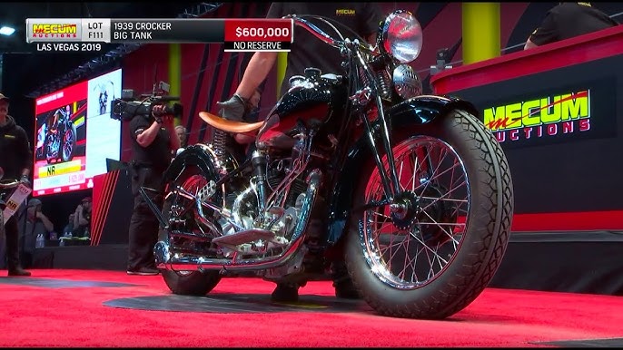 Sold for $935,000: 1908 Harley-Davidson Strap Tank! – BikeBound