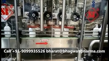 Dispenser Pump Hand Wash Bottle Automatic Linear Capping Machine