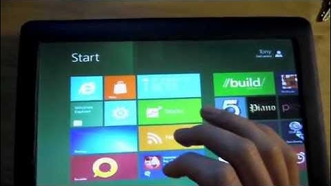 windows 8 on my diy tablet