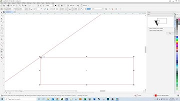 CorelDRAW 2019 - Matching an angle with a rectangle of ellipse