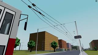 Gedeon's Trolley Testing video: Passing trolleybus switch