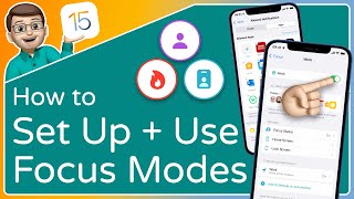 How to Set-Up and Use FOCUS Modes on iOS 15 screenshot 5