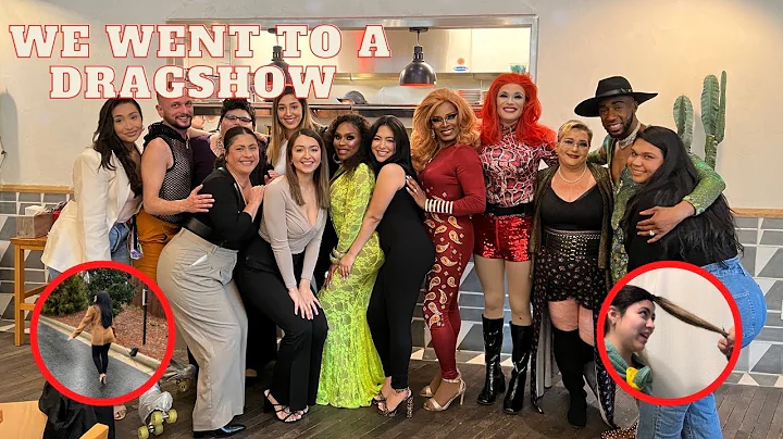 WE WENT TO A DRAGSHOW! HAUL + NEW HAIR