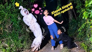Prank Pocong Lucu || Dapat Kiss Auto Pingsan || Endingnya Bikin Ngakak🤣🤣