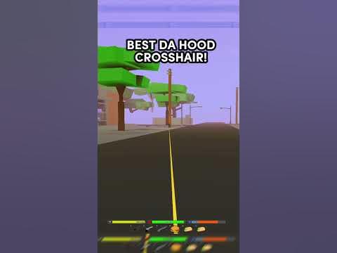 Best Da Hood Crosshair! #dahood #roblox #gaming #dahoodvc #shorts #