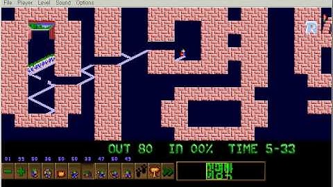 Custom Lemmings - Lee Myung-bak (Lemmini, All saved)