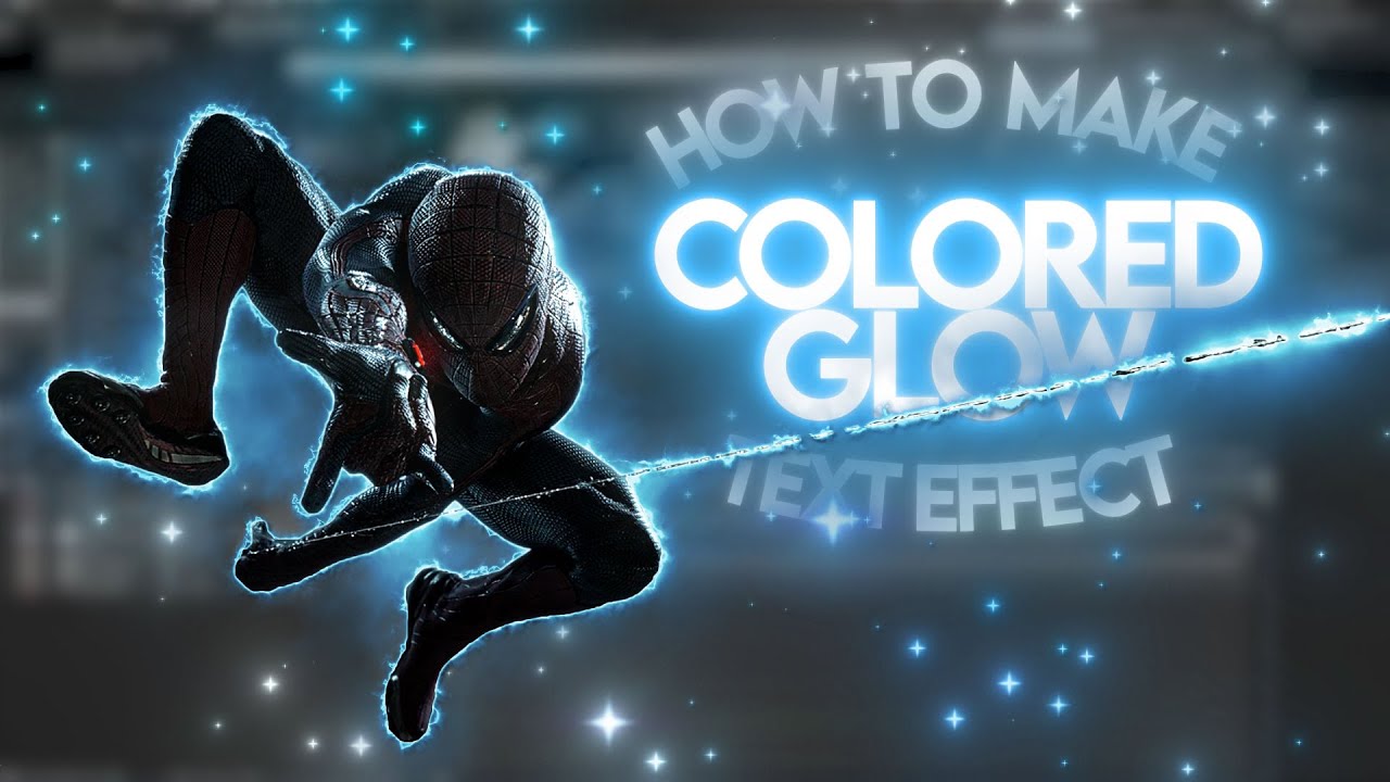 COLORED TEXT GLOW EFFECT in After Effects: Tutorial - YouTube