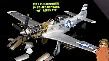 Eduard 1/48 P-51D Long Range Mustang PART III full build