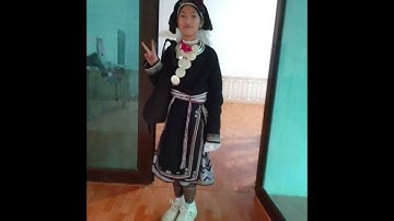 Văn hóa páo dung dân tộc Dao Tiền thể hiện Trieu Mui