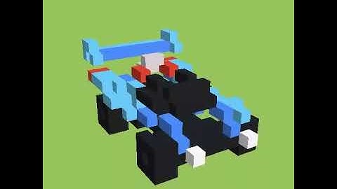My voxel car