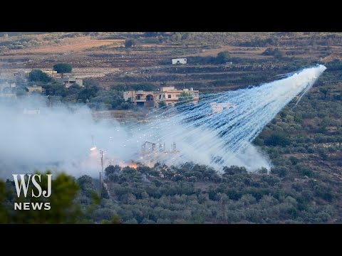 Watch: IDF Footage Shows Strikes on Hezbollah Sites in Lebanon | WSJ News