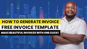 How To Generate Invoice Online - Free Invoice Template Invoice Generator