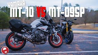 Is BIGGER actually BETTER? | 2019 Yamaha MT10 vs 2021 MT09 sp