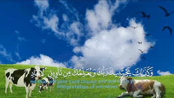 القرآن الكريم : سورة يوسف ♥️♥️ القرآن الكريم كامل 💝 استغفر الله العظيم واتوب اليه 🌿💝