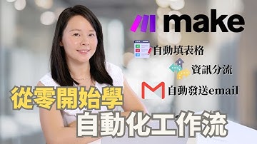 【Make教學】24小時自動化處理重複性工作｜輕鬆整合 Google Form Google Sheet | 資訊分流