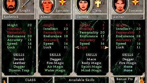 Might and Magic 6 LP Part 002: Character Creation