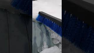 Scraping ice off my car (1 of 2)