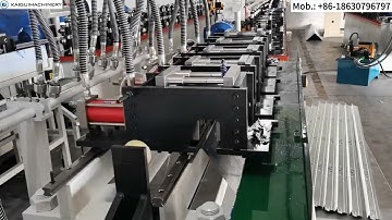 Ceiling T Grid Machine Cross Tee 300/600/1200mm 3-in-1 Machine Servo Flying-Cut with Worm Gear Box