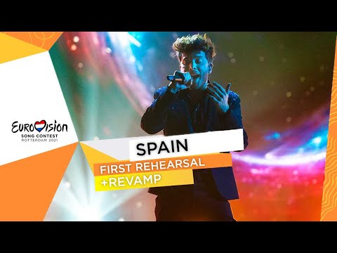 Blas Cant - Voy A Quedarme - Spain ?? - First Rehearsal - Eurovision 2021 [FINAL REVAMPED VERSION]