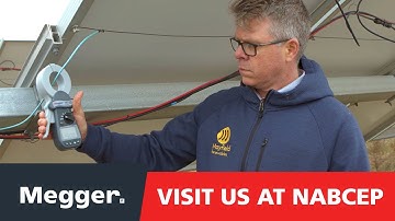 Megger Solar PV Testing Solutions at NABCEP