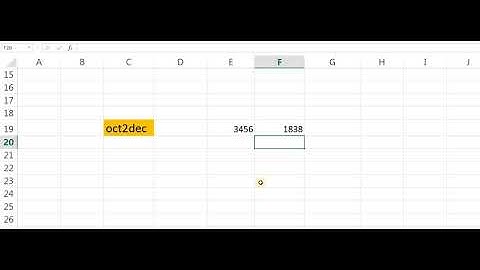 oct2dec function excel in urdu