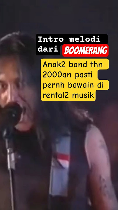 intro melodi pelangi dari boomerang ini pernah hits pada zaman nya #boomerang #bandlegend #shorts
