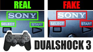 10x Ways to spot Fake PS3 DualShock 3 Controller including Packaging (Before & After Buying)