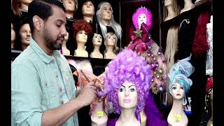 Marie Antoinette Wig Styling with Isaac
