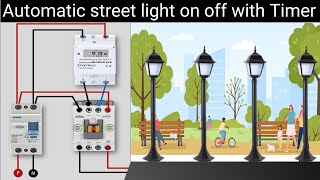 Automatic Street light ON OFF with digital Timer circuit @CircuitInfo #Automatic #170