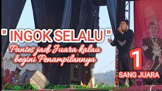 INGOK SELALU | Pop Lampung | Festival sekala bekhak | festival POP | lagu lampung | ridho channel